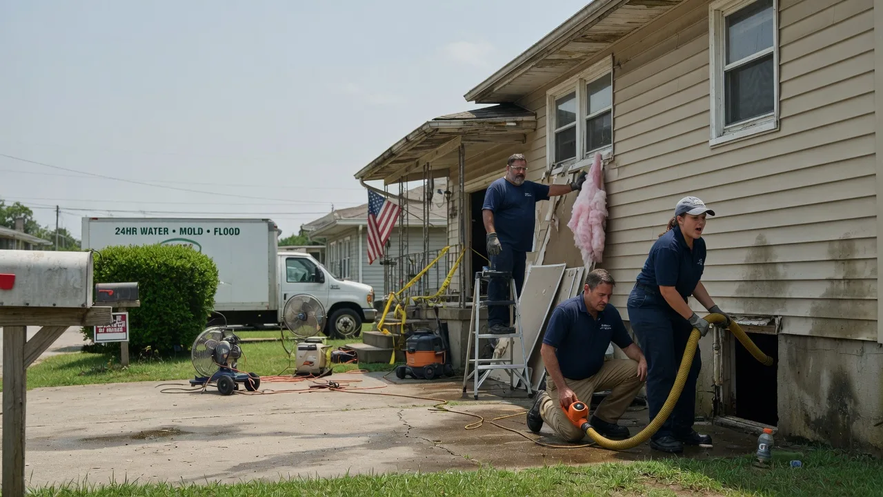 Water Damage Repair in Forreston, IL near me